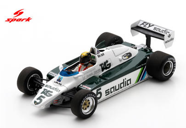 1982 Williams FW08 F1 5ht British GP Derek Daly