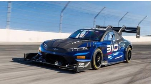 2025 Ford Super Mustang Mach-E 2nd Pikes Peak Romian Dumas