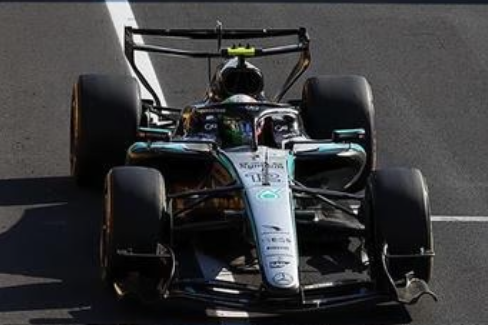2026 Mercedes AMG F1 Win Italian GP Kim Antonelli w/figurine/pit boards