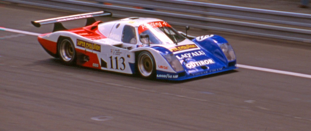 1989 Cougar C20 14th LeMans Anduret/Farjon/Kasuya