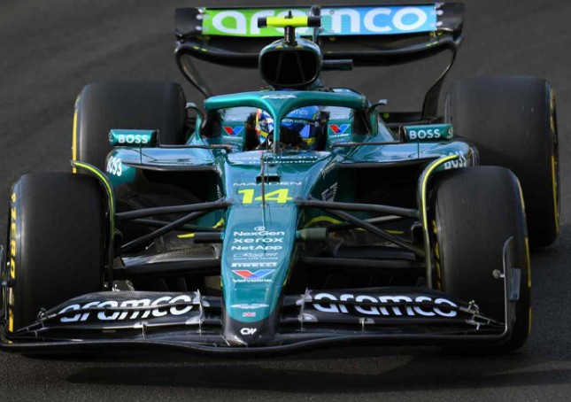 2025 Aston Martin AMR25 5th Hungarian GP Fernando Alonso