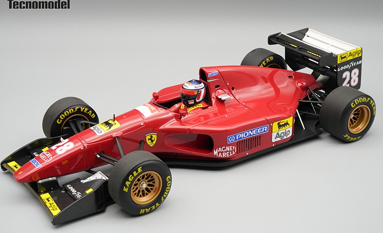1994  Ferrari 412 F1 Monaco GP Gerhard Berger w/driver