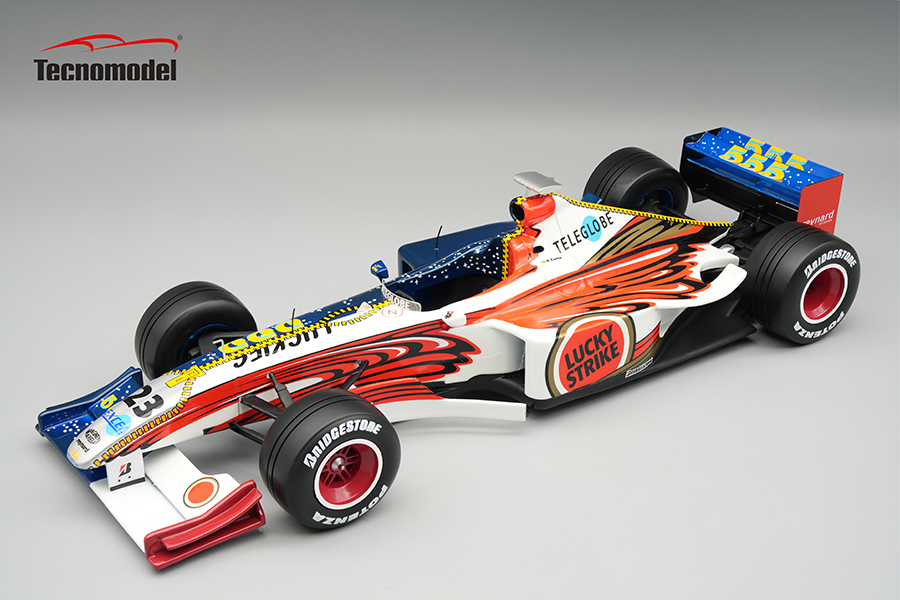 1999 Bar Supertec F1 French GP R. Zonta w/rain tires