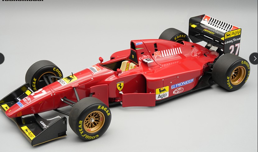 1994 Ferrari 412T1B F1 German GP Jean Alesi w/Smooth Tires