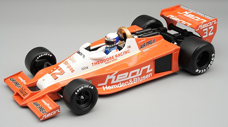 1978 Wolf WR3 F1 German GP K. Rosberg w/driver