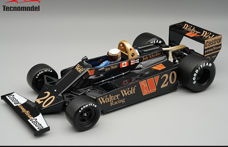 1978 Wolf WR3/5 F1 Spain GP Jody Scheckter w/driver