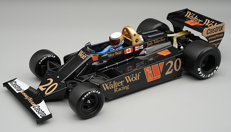 1978  Wolf WR3/5 F1 Germa n GP Jody Scheckter w/driver