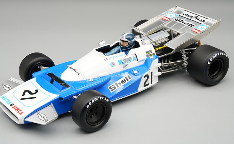 1971 Matra MS12 0B Monaco GP G. P.  Beltoise w/driver