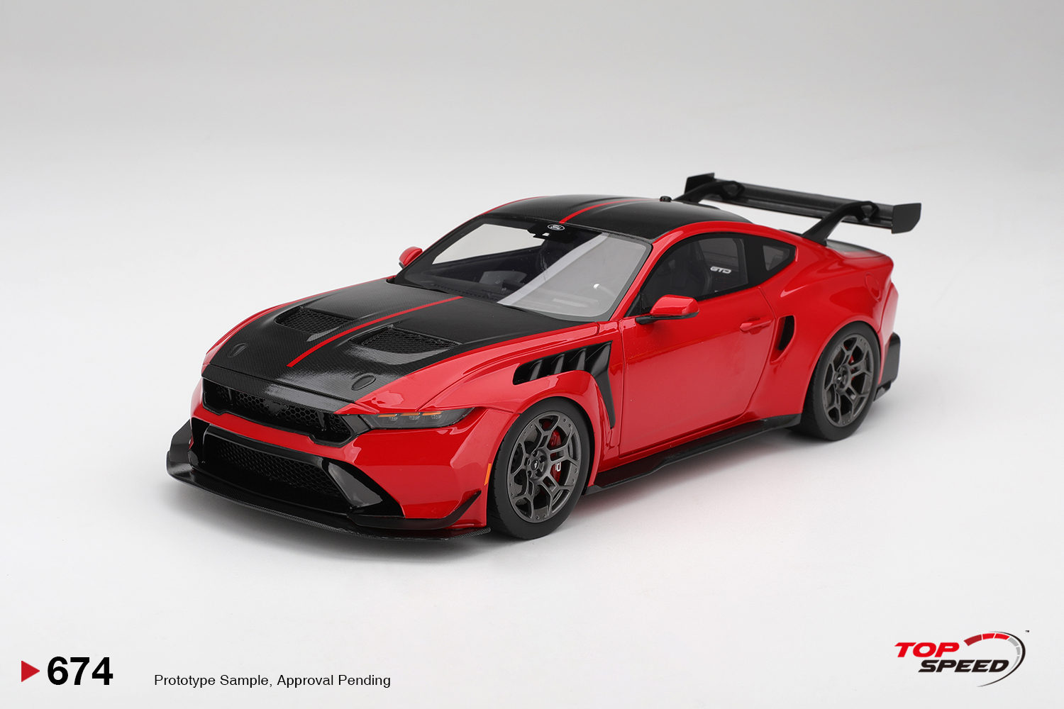 Ford Mustang GTD Race Red